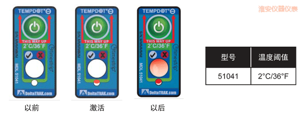 淮安溫度指示標簽 累計下降溫度的標簽